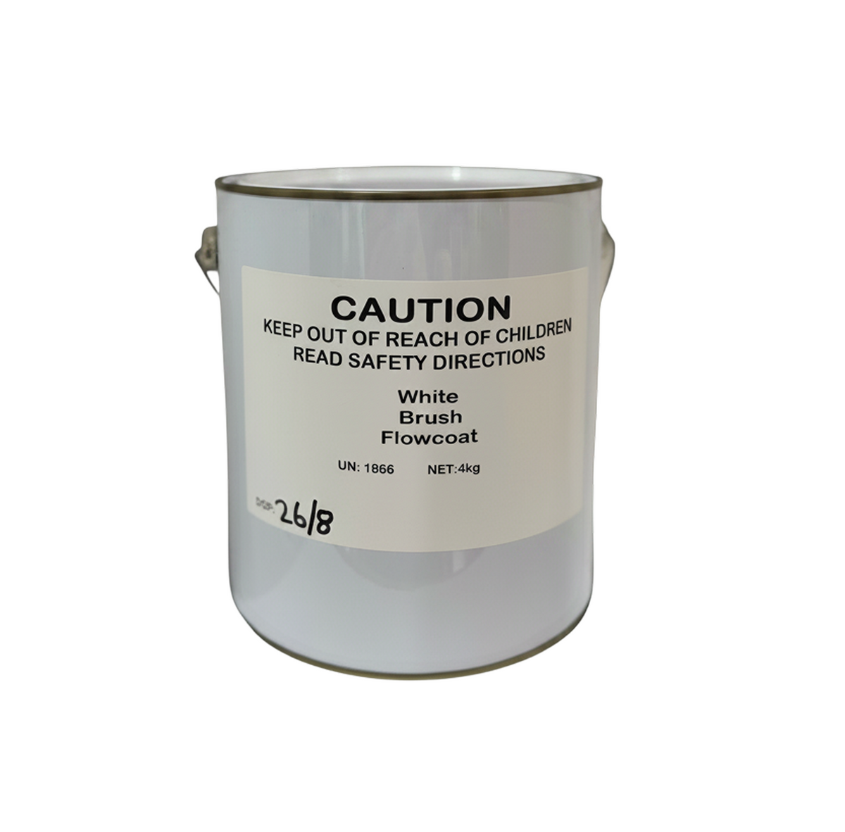 Flowcoat White (Brushed) 4kg