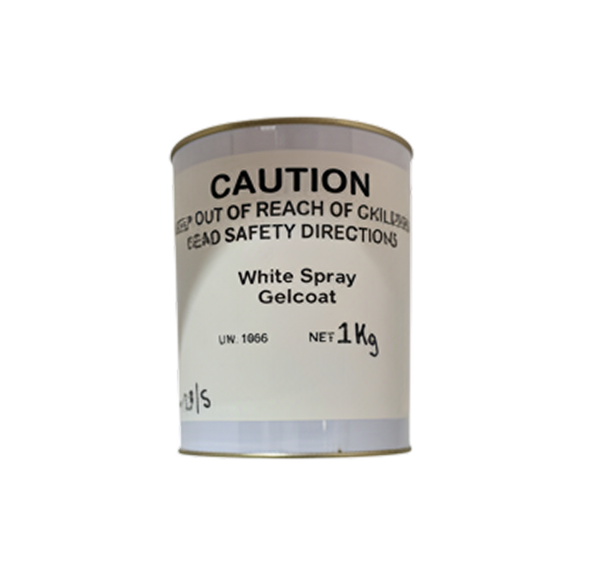 Gelcoat White (Spray) 1kg