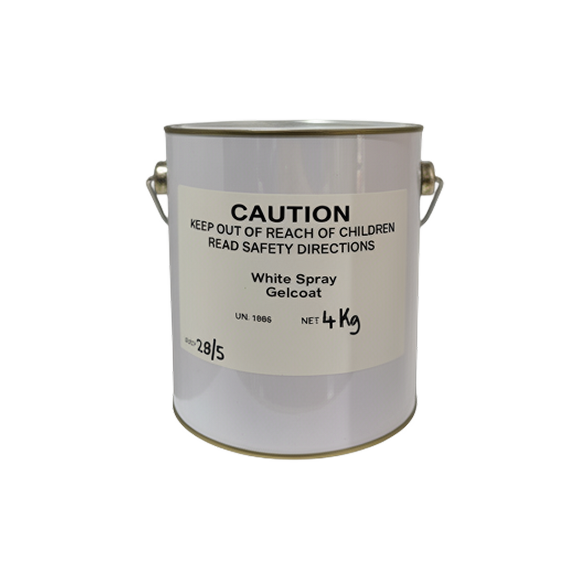 Gelcoat White (Spray) 4kg